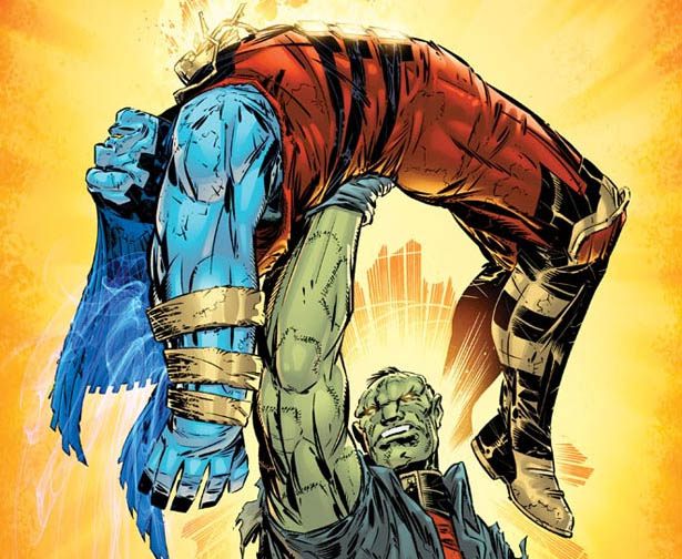 Primer crossover de DC y The New 52: ¿O.M.A.C. vs Frankenstein?