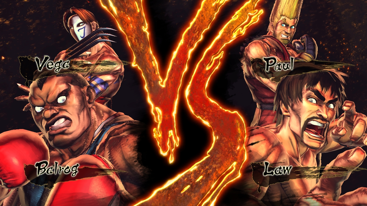 Law, Phoenix, Xiaoyu, Jin, Juri, Vega, Balrog y Bison a Street Fighter X Tekken