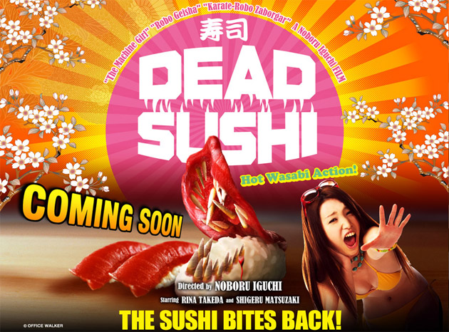 Tráiler de la película de gore japonesa Dead Sushi