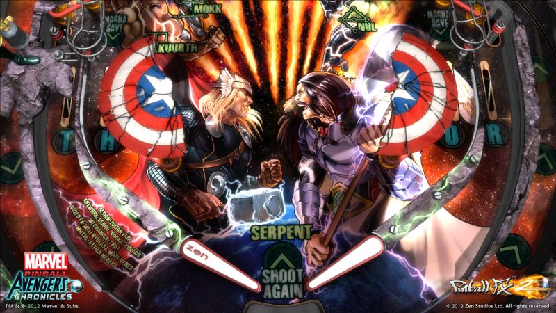 Anuncian Avengers Chronicles, expansión para Marvel Pinball
