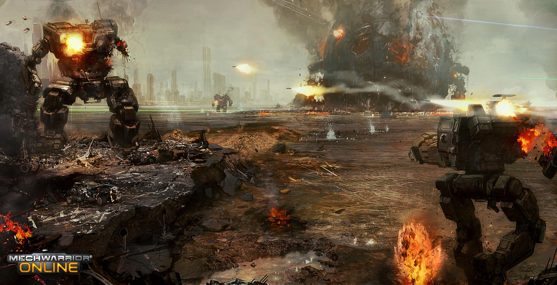 Tráiler con gameplay de MechWarrior Online