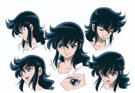Diseños de Ryuhou del Dragón para Saint Seiya Omega