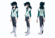 Diseños de Ryuhou del Dragón para Saint Seiya Omega