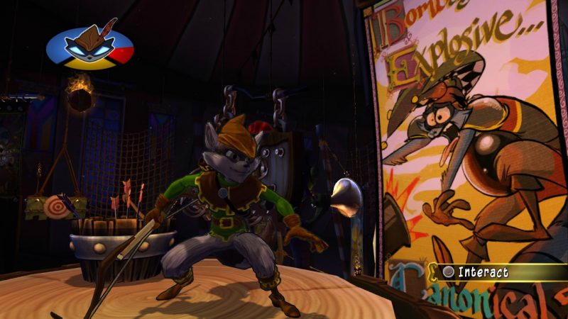 Sly Cooper: Thieves in Time, video del gameplay