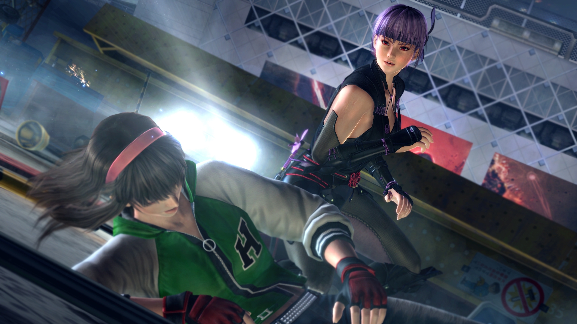 Video del gameplay de Dead or Alive 5: Ayane vs Hitomi