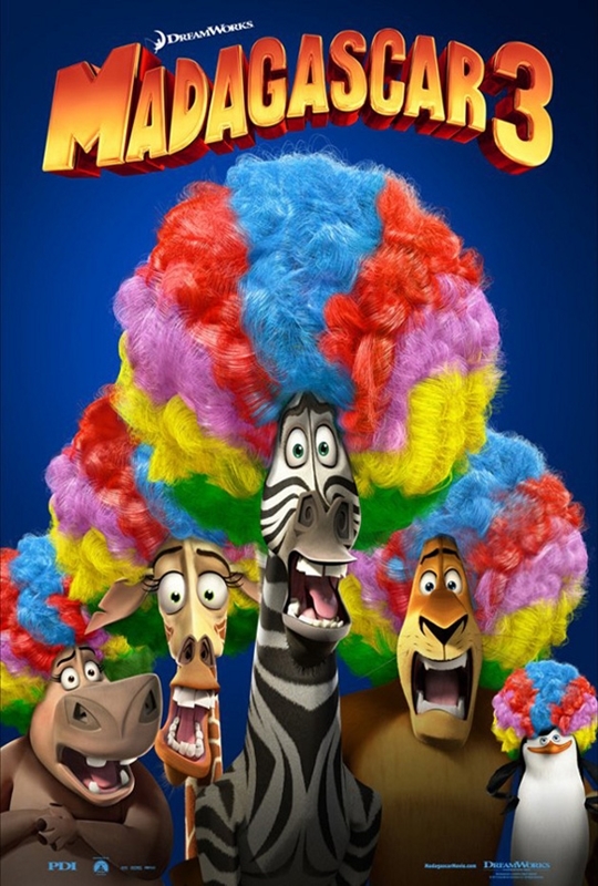 Tráiler y póster de Madagascar 3