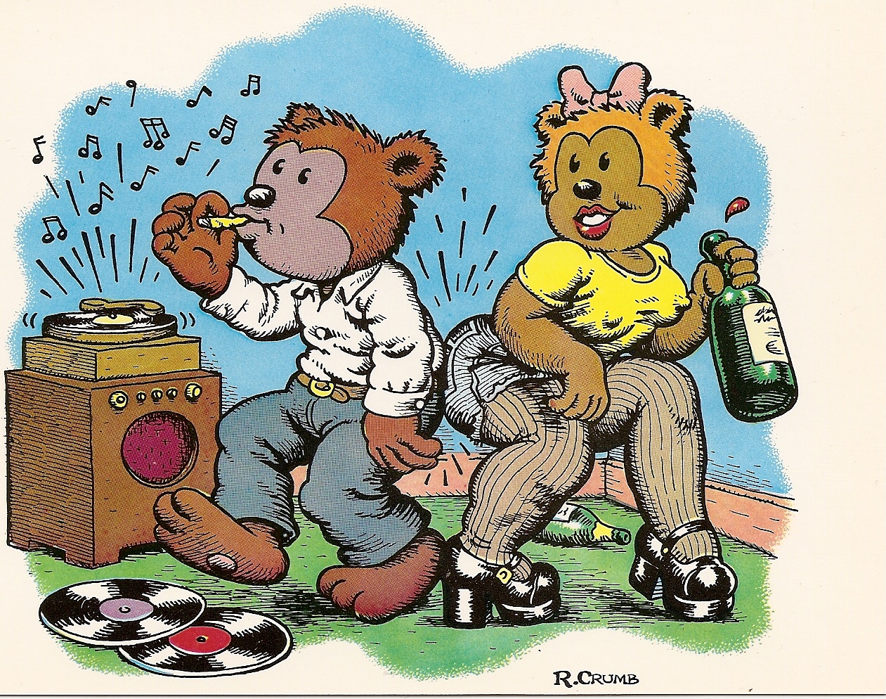 El arte de Robert Crumb se exhibe en París