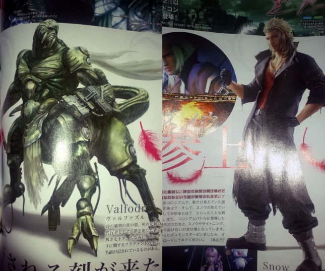 Final Fantasy XIII-2 | Anuncian DLC de Snow Villiers y Valford