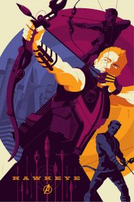 Nuevos pósters Mondo de la Viuda Negra y Hawkeye