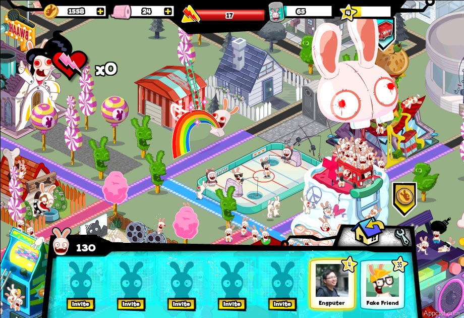 Rabbids Invasion, nuevo juego de Ubisoft para Facebook