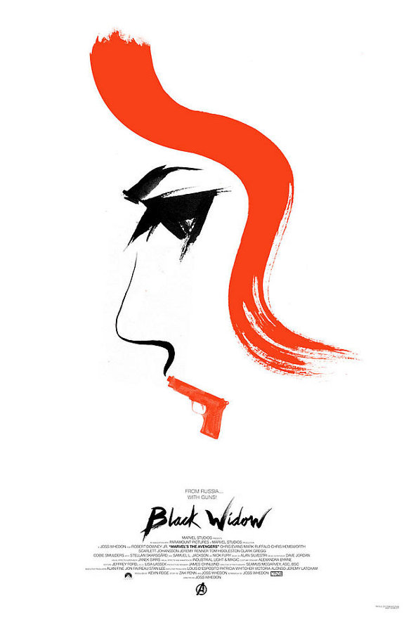 Nuevos pósters Mondo de la Viuda Negra y Ojo de Halcón