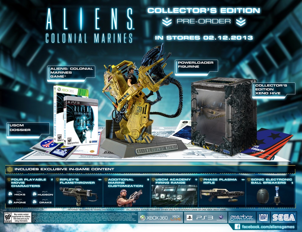Anuncian "nueva" edición Especial de Aliens: Colonial Marines