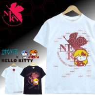 Camisetas de Hello Kitty X Neon Genesis Evangelion 2
