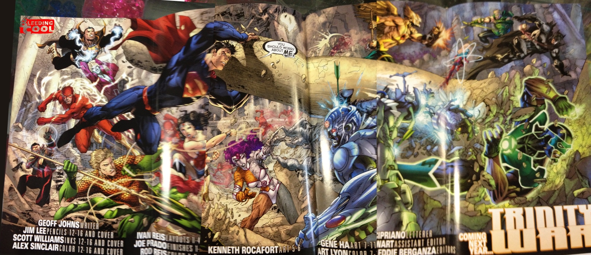 Trinity War | Primer macro saga de DC Comics para 2013