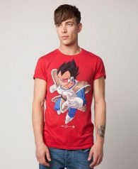 Playeras de Bershka de Dragon Ball | Vegeta