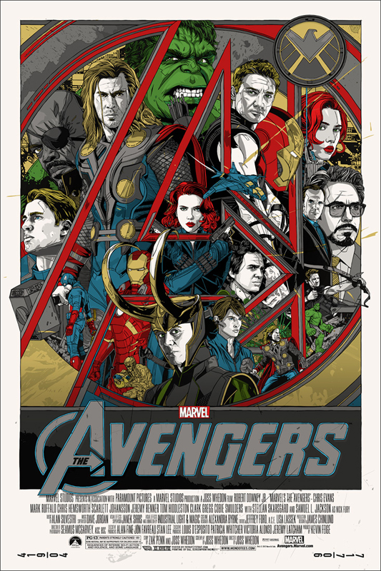 Cine | The Avengers: Los Vengadores, último poster Mondo de la película Cine | The Avengers: Los Vengadores, último poster Mondo de la película