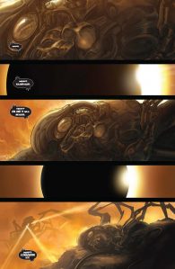 Previo del cómic Dinosaurios vs Aliens 2