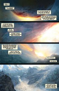 Previo del cómic Dinosaurios vs Aliens 4