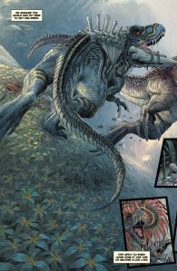 Previo del cómic Dinosaurios vs Aliens 11