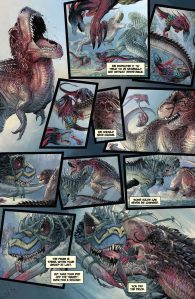 Previo del cómic Dinosaurios vs Aliens 12