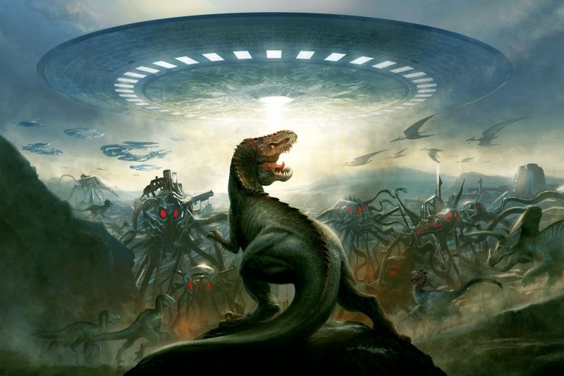 Previo del cómic Dinosaurios vs Aliens