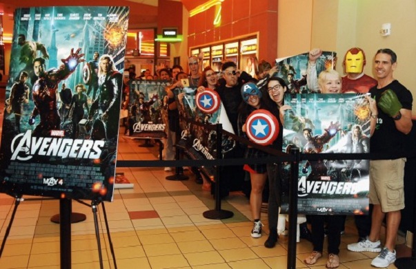 Los Vengadores ya es la tercera película más taquillera de la historia