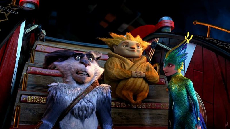 Carteles de la película animada El Origen de los Guardianes