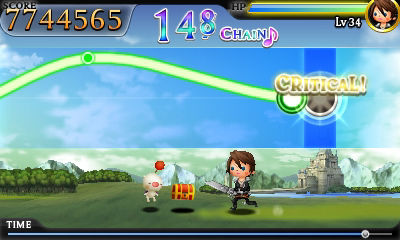 Nuevo tráiler con gameplay de Theatrhythm Final Fantasy