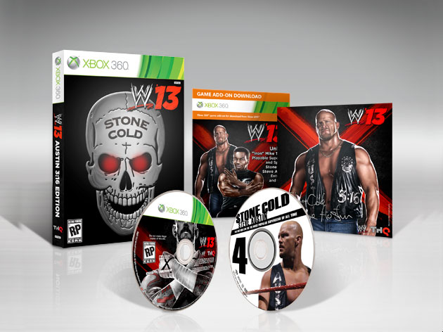 THQ anuncia Austin 3:16, edición de colección de WWE ’13