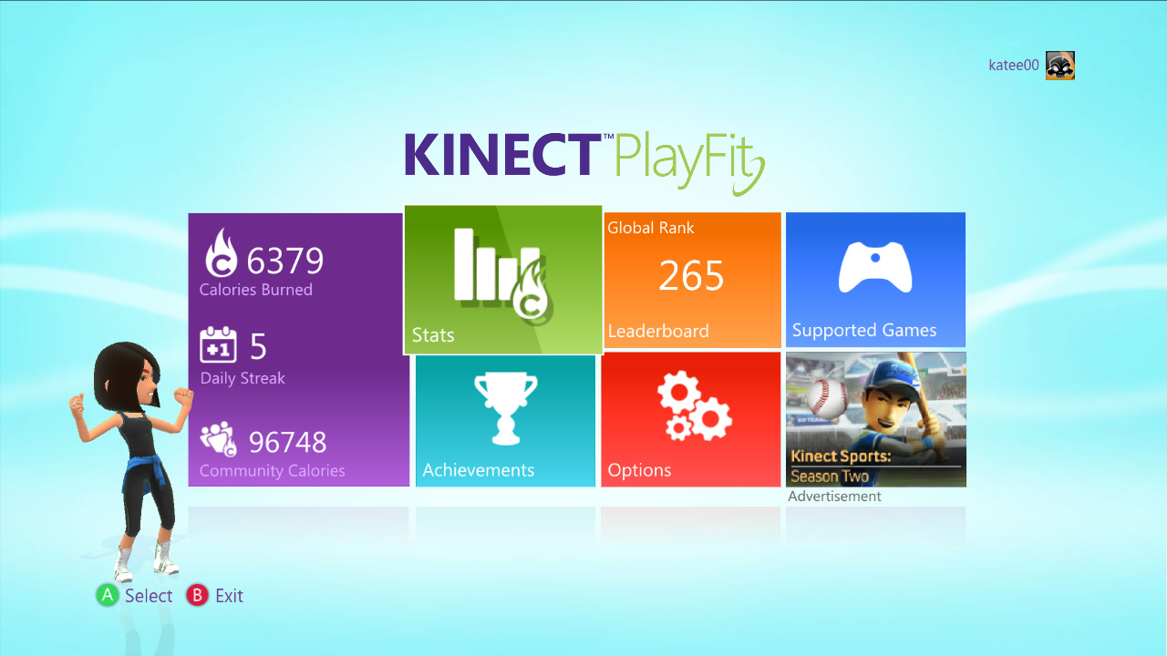 Kinect PlayFit llega a Xbox Live Arcade