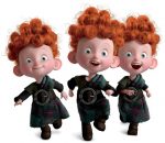 Valiente | Harris, Hubert y Hamish (trillizos)