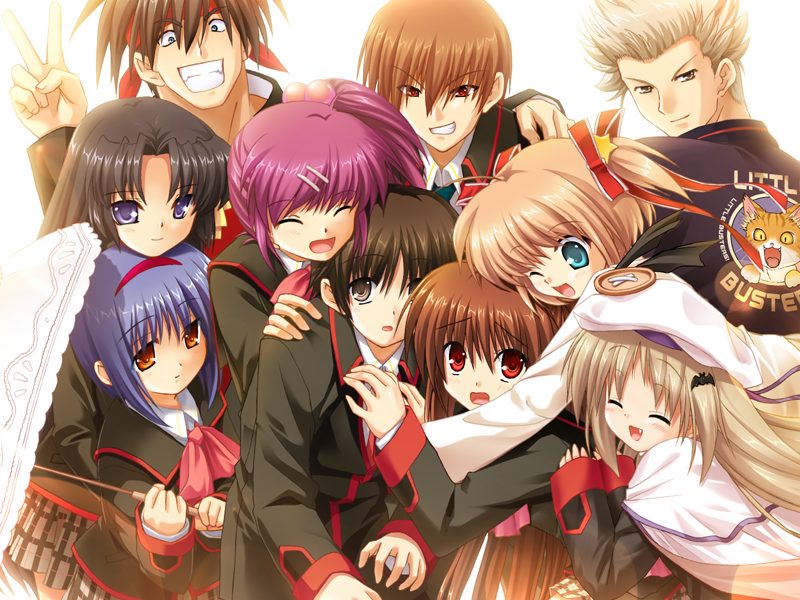Tráiler de Little Busters!; el anime llegará en octubre