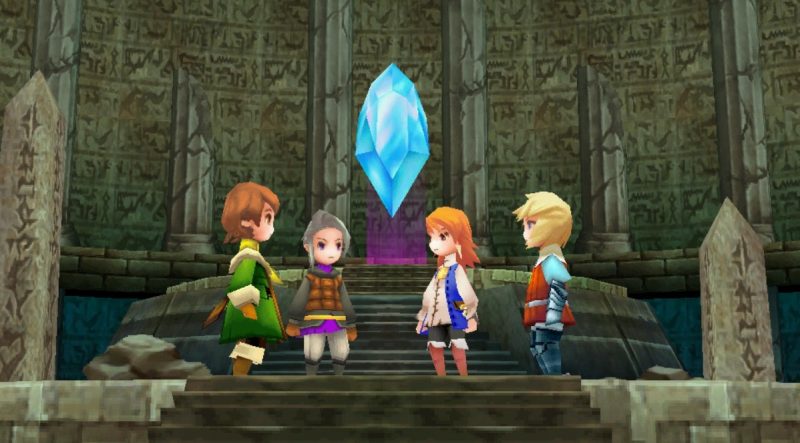 Final Fantasy III para PSP llega a la PSN americana en septiembre
