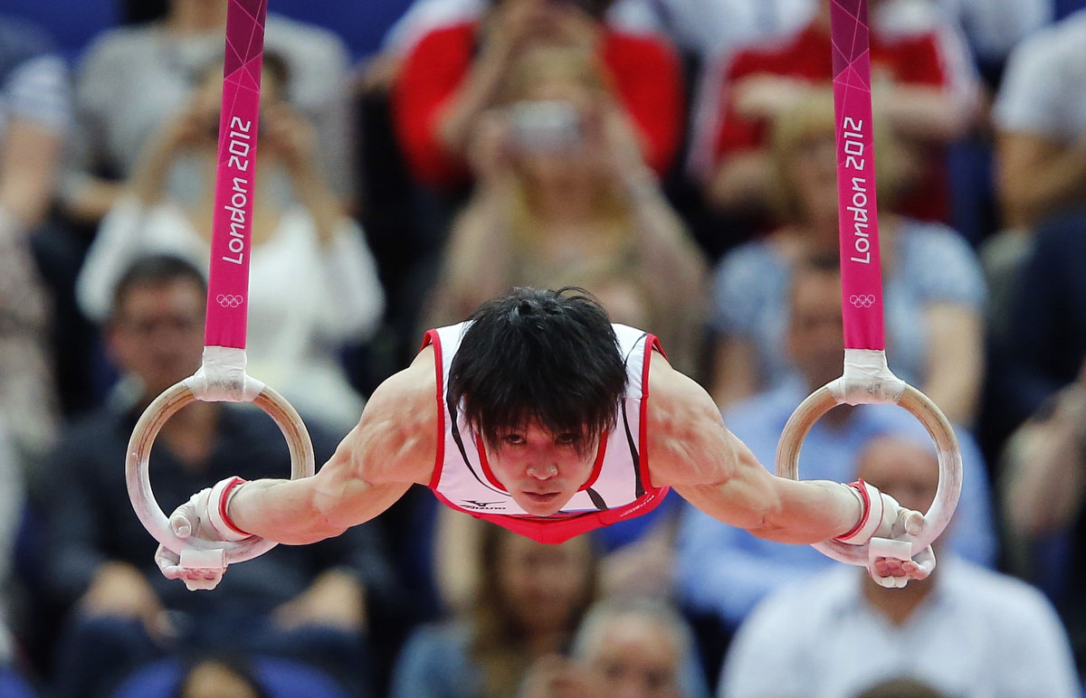 Kōhei Uchimura | Empleado de Konami gana oro en Londres 2012