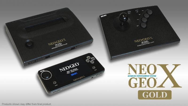 La consola NeoGeo X Gold llegará en diciembre