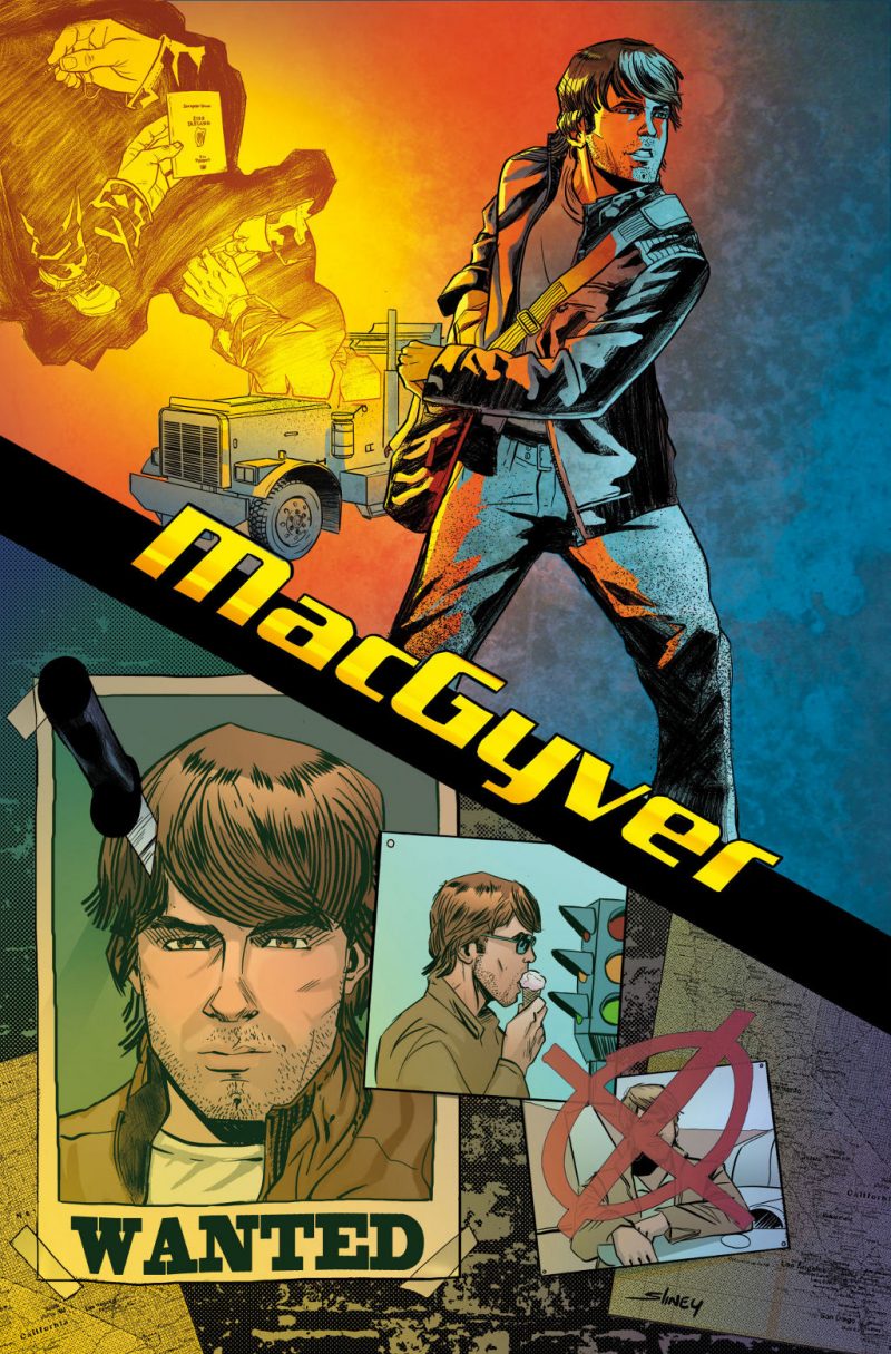 MacGyver vuelve, en forma de cómic; preview de "Fugitive's Gauntlet"