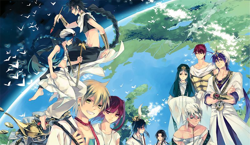 Primer tráiler del anime de Magi: The Labyrinth of Magic