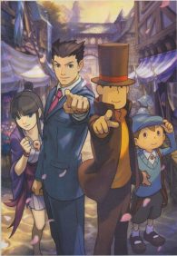 Primeros detalles de Professor Layton vs Ace Attorney