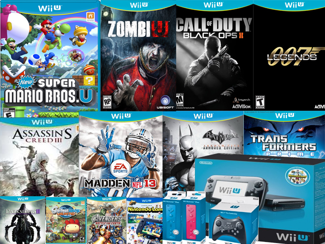 Lista actualizada de los juegos de lanzamiento para Wii U