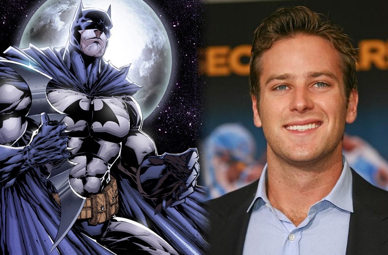 Armie Hammer sería Bruce Wayne en la próxima película de Batman
