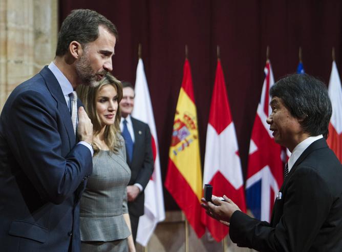 Shigeru Miyamoto recibe el príncipe de Asturias