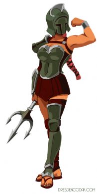 Aaron Diaz reinventa a los personajes de DC Comics | Giganta