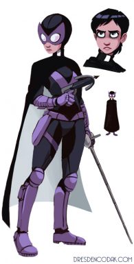 Aaron Diaz reinventa a los personajes de DC Comics | Huntress