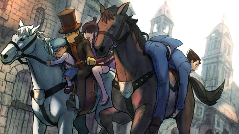 Professor Layton Vs Ace Attorney | Nuevo video con gameplay