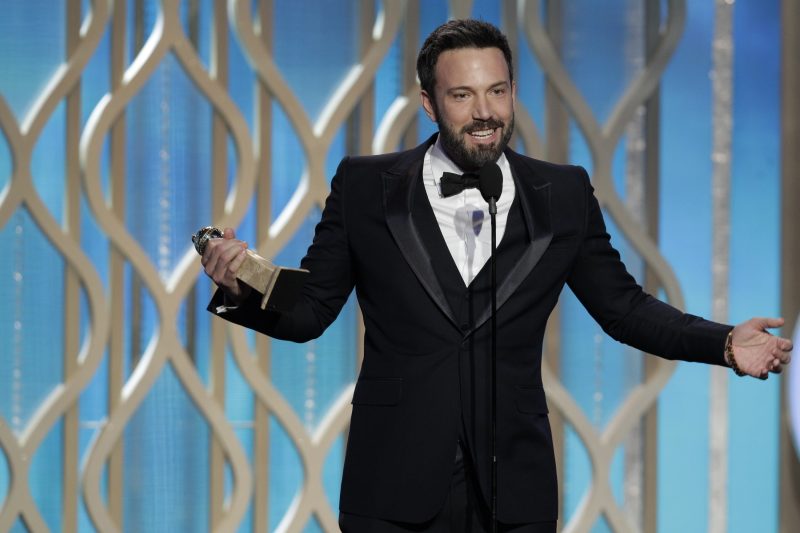 Argo de Ben Affleck recibió el Globo de Oro por Mejor Dirección y Mejor Película de Drama