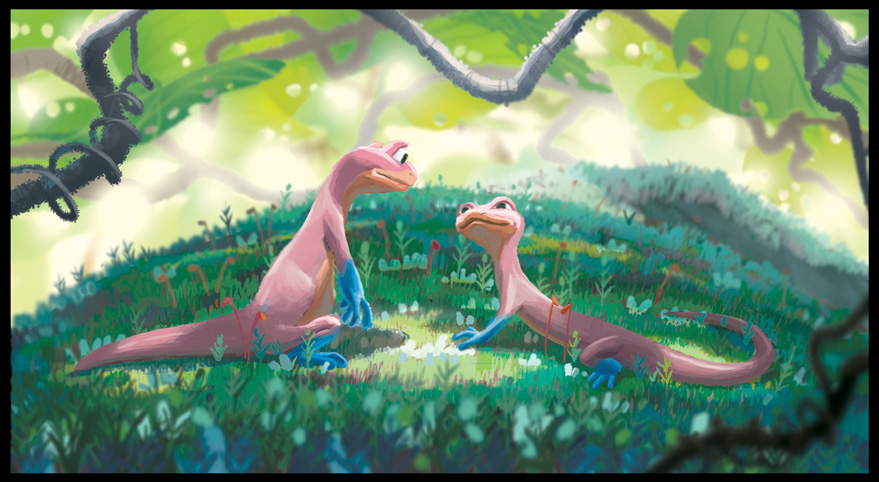 Arte conceptual de Newt, cinta de Pixar que nunca llegará al cine