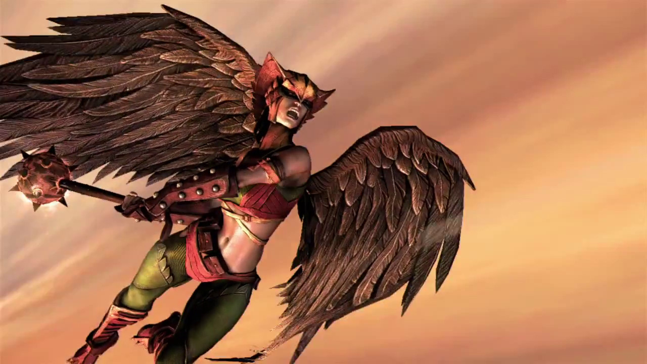 Injustice: Gods Among Us | Sinestro y Hawkgirl se unen a las cachetadas