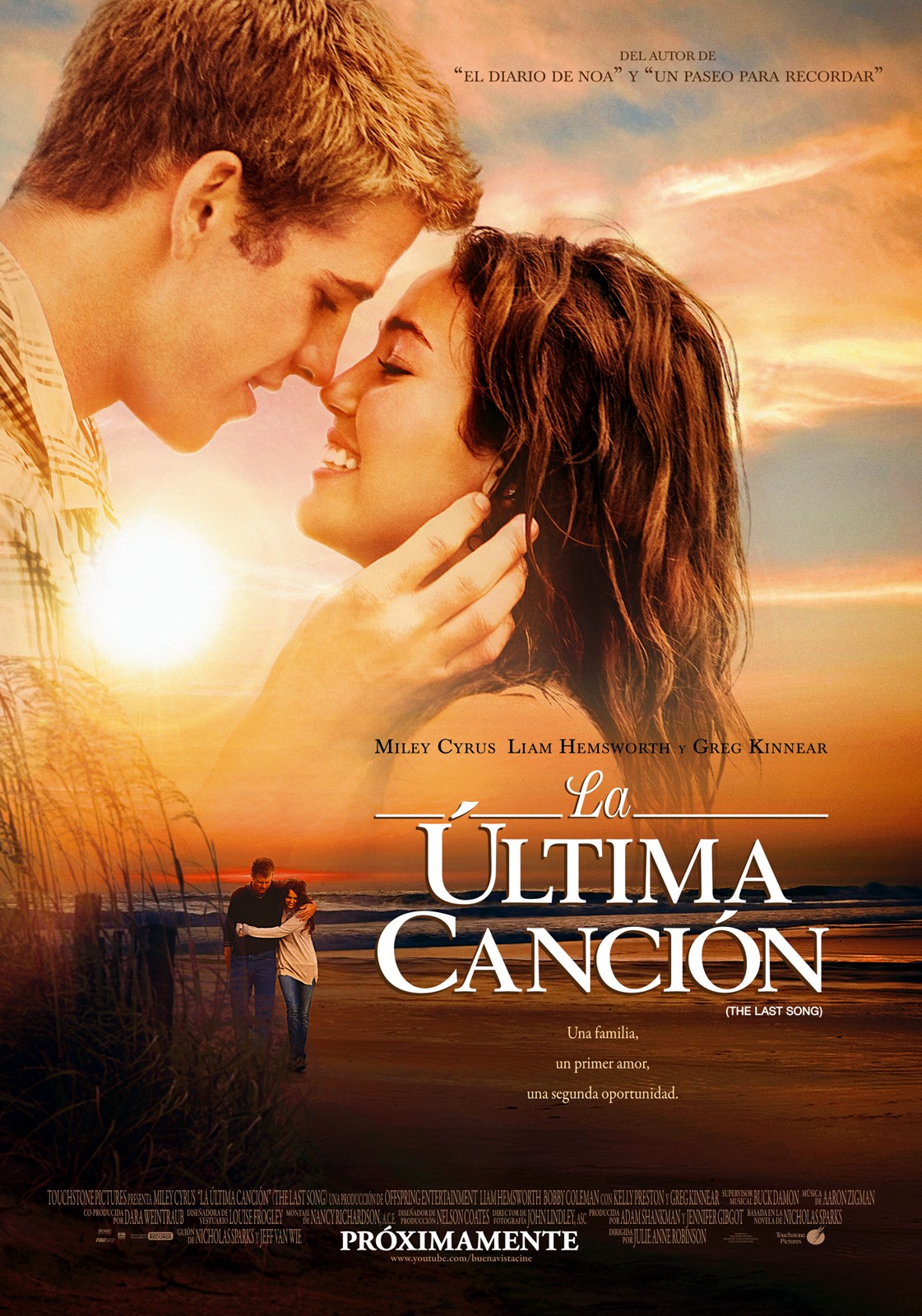 Resultado de imagen de la última canción película completa