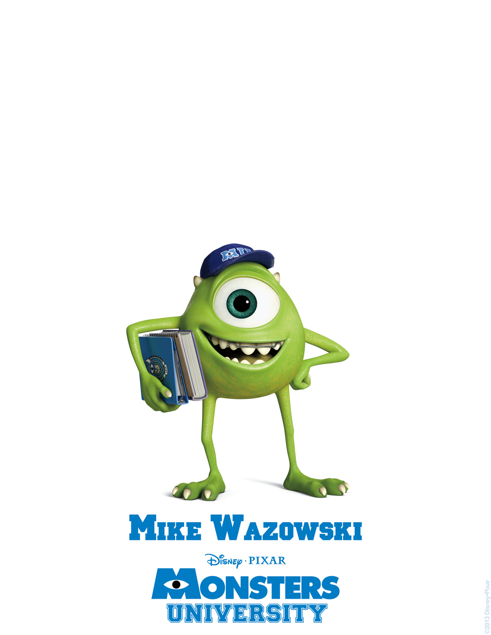 Monsters University | Publican carteles y carnets de los protagonistas