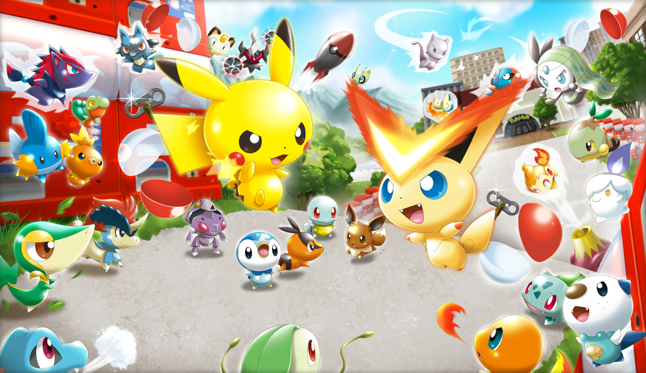 Pokémon Rumble U pokemon rumble u imagenes del primer pokemon para wii u